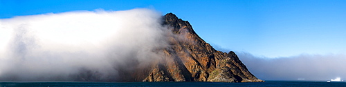 Cloud Covering A Mountain, Greenland