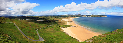 Road To Beach; Fanad Head, County Donegal, Ireland