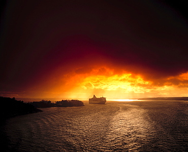 Stockholm Archipelago, Sweden, Ferry