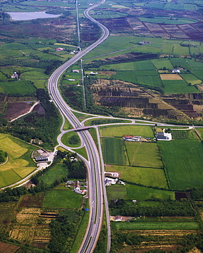 County Armagh, Ireland, M1 Motorway Near Lurgan