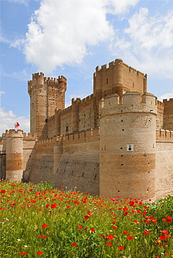 Castillo De La Mota, Medina Del Campo, Castilla Y Leon, Spain