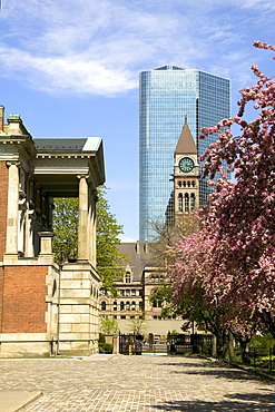 Osgoode Hall, Old Toronto City Hall Clock Tower, Toronto, Ontario, Canada