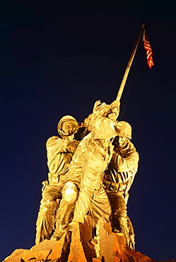 Iwa Jima Memorial Marine Corps War Memorial Arlington Cemetery In Usa