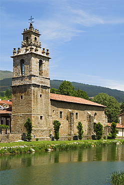 Church Of St. John On The River Cadagua, Balmaseda, Vizcaya, The Basque Country, Spain