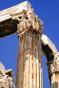 Corinthian Columns, Temple Of Olympian Zeus, Athens, Greece