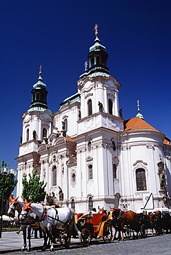 Church Of Saint Nicholas, Old Town Square, Prague, Czech Republic