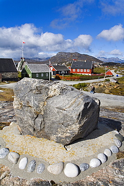 Museum In Nanortalik Port, Island Of Qoornoq, Province Of Kitaa, Southern Greenland, Kingdom Of Denmark