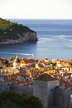 Walled City Of Dubrovnik, Southeastern Tip Of Croatia, Dalmatian Coast, Adriatic Sea, Croatia, Eastern Europe