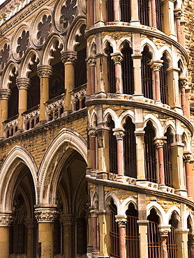 Close Up Of Building, Bombay, India