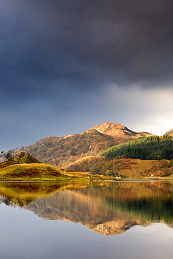 Mountain Reflection In Water