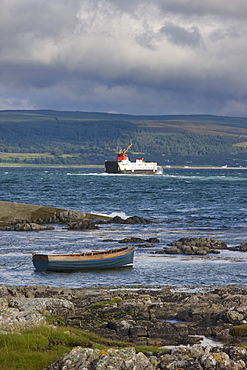 Cargo Ship On The Water