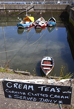 Boats, Amble Harbor, Northumberland, England