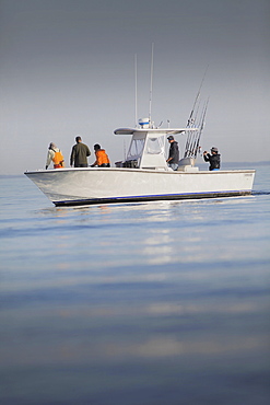 Fishing boat in cape cod bay, cape cod massachusetts united states of america