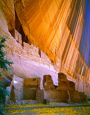 White House Ruin, Canyon De Chelly National Monument, Chinle, Arizona, Usa