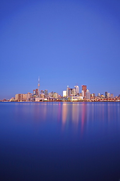 Skyline Of Toronto And Lake Ontario, Toronto, Ontario, Canada