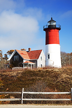 Nauset Lighthouse, Cape Cod, Eastham, Massachusetts, United States Of America