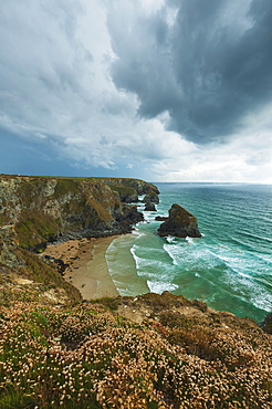 Bedruthan Steps, Cornwall, England