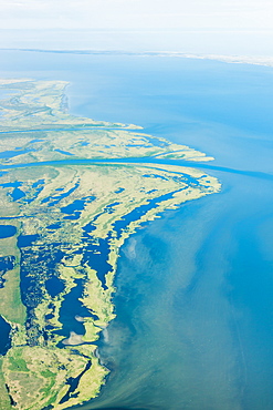 An Aerial View Of Hotham Inlet, The Kobuk River Delta And Surrounding Lakes And Wetlands, Kobuk, Arctic Alaska, Summer