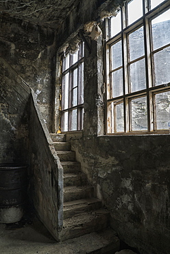 Inside The Old Abandoned Herring Factory, Djupavik, Iceland