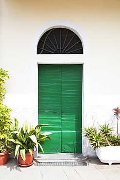 A Quaint Green Door, Riomaggiore, Liguria, Italy