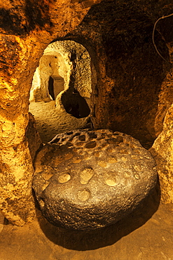 Tunnels And Caves In The Kaymakli Underground City, Kaymakli, Turkey