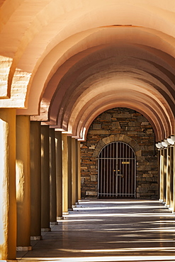 Walkway With Pillars, Thessaloniki, Greece