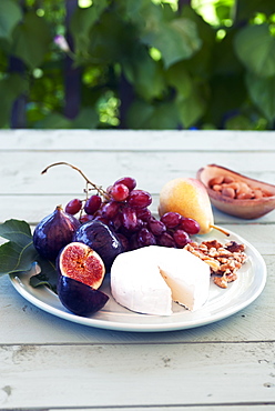 A Fruit And Cheese Platter, Laval, Quebec, Canada