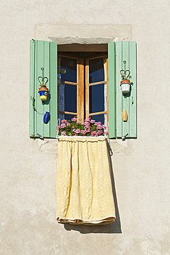 Window With Green Shutters, Provence, France