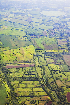 Aerial View Of Landscape Near Managua, Nicaragua