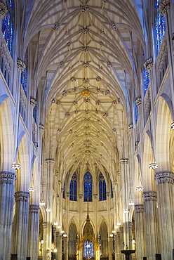 Interior Of Saint Patrick's Cathedral, New York City, New York, United States Of America