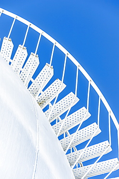 Stairs In The Blue Sky, Turner Valley, Alberta, Canada