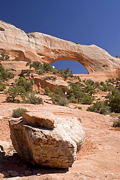 Wilson Arch, Arches National Park, Utah, Usa