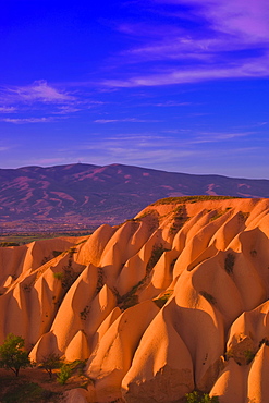 Rock Formations In Goreme National Park, Cappadocia, Anatolia, Nevsehir Province, Turkey