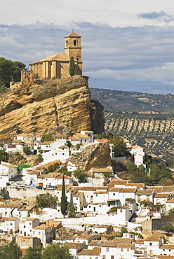 Moorish Castle At Montefrio In Spain