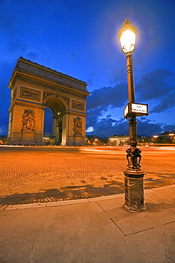 Arc De Triomphe Paris France