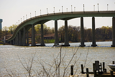 Bridge over a river, Annapolis, Maryland, USA