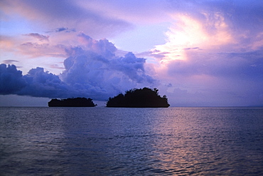 Cloudscape over the sea, Bismarck Sea, Papua New Guinea