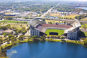 Aerial view of a stadium, Orlando, Florida, USA