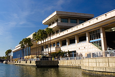 Building at the waterfront, Convention Center, Tampa, Florida, USA