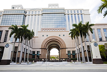 Low angle view of a courthouse, Florida, USA