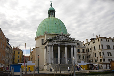 Low angle view of a church, Church of San Simeon Piccolo, Venice, Italy