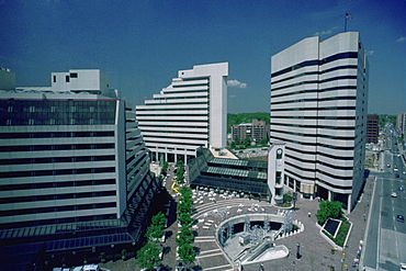 Office buildings in Bethesda, Maryland