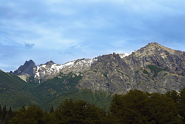 Clouds over a mountain range, San Carlos De Bariloche, Argentina