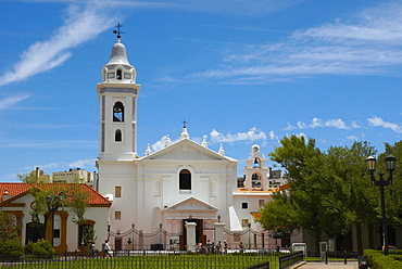 Facade of a church, Basilica De Nuestra Senora Del Pilar, Recoleta, Buenos Aires, Argentina