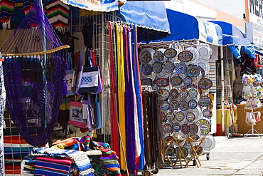 Market stalls in a city, Market 28, Cancun, Mexico