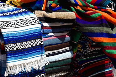 Carpets in a store, Market 28, Cancun, Mexico