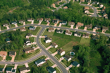 Housing development in suburban Maryland