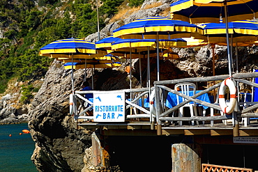 View of a restaurant, Capri, Campania, Italy