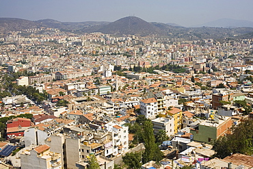 High angle view of a cityscape, Ephesus, Turkey