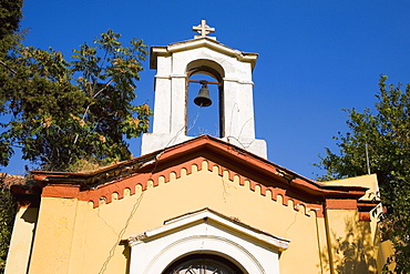 Low angle view of a bell tower, Athens, Greece